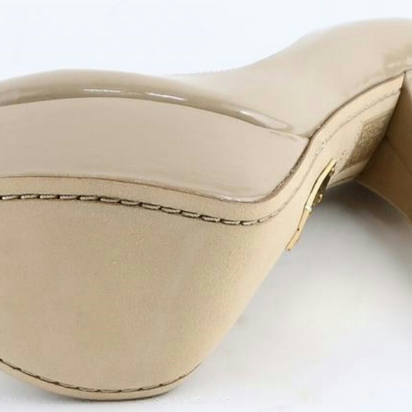 Alejandro Ingelmo Taupe Sophia Leather Platform - Picture 2 of 2